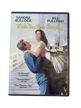 While You Were Sleeping 1995 Movie DVD Sandra Bullock Bill Pullman Rom Com